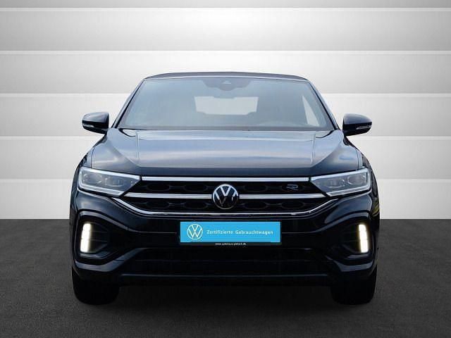 Gebraucht VW T-Roc Cabriolet R-line 150 PS (110 kW) 2024 Schwarz Cabrio