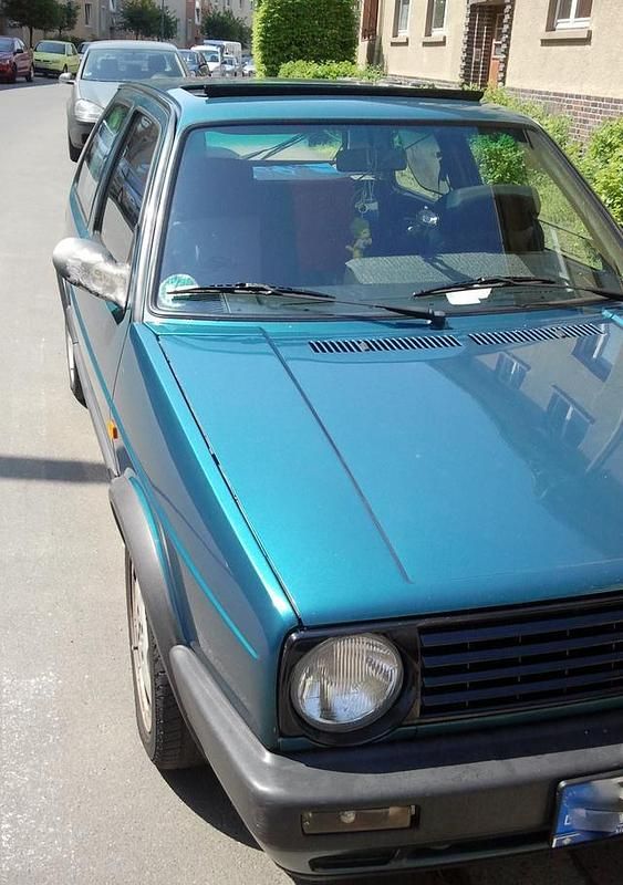 Gebraucht VW Golf II 54 PS (39 kW) 1992 Grün metallic Kleinwagen