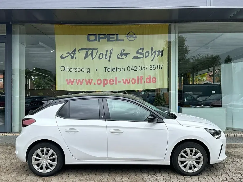 Brugt Opel Corsa-e Edition 100 kW (136 HK) 2022 Hvid Hatchback