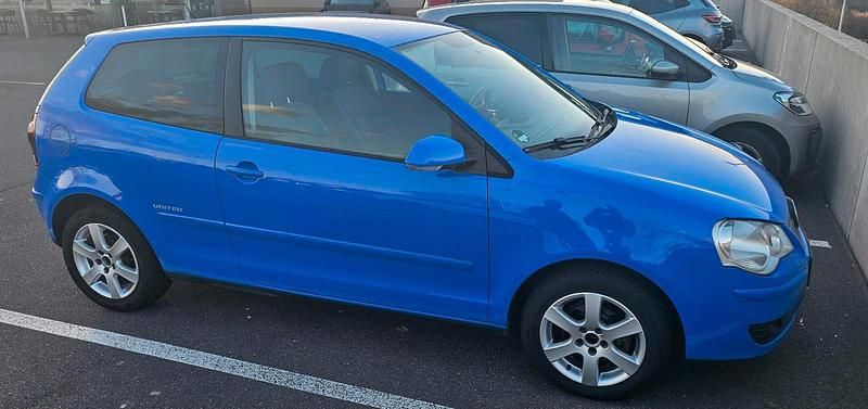 Gebraucht VW Polo United 60 PS (44 kW) 2008 Blau Kleinwagen