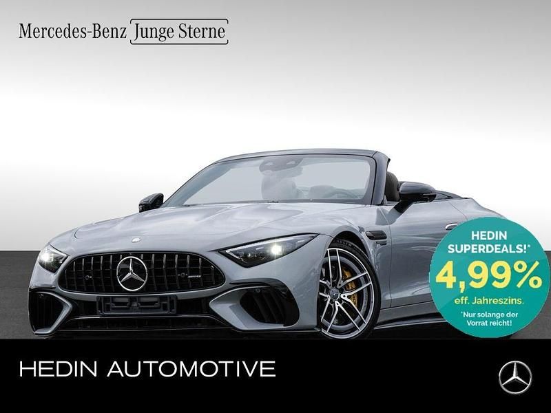 Szary Gebraucht 2023 Mercedes SL63 AMG AMG Cabrio | 129.900 € (Superpreis) - Bild 1/4