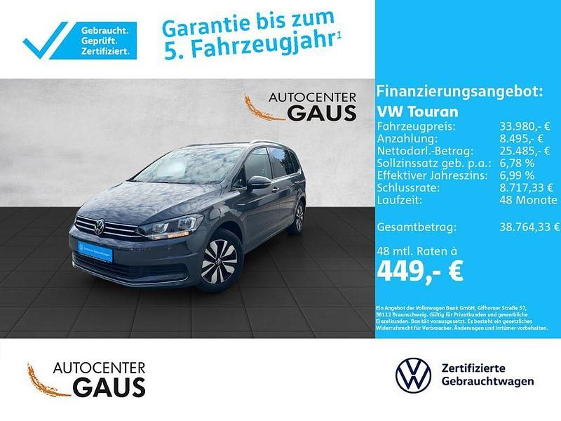 Grau Gebraucht 2024 VW Touran Move Van / Kleinbus | 33.980 € (Fairer Preis) - Bild 1/4
