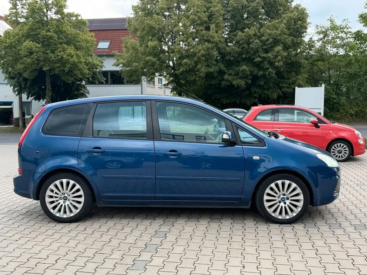 Gebraucht Ford C-MAX Titanium 125 PS (91 kW) 2010 Blau Van / Kleinbus