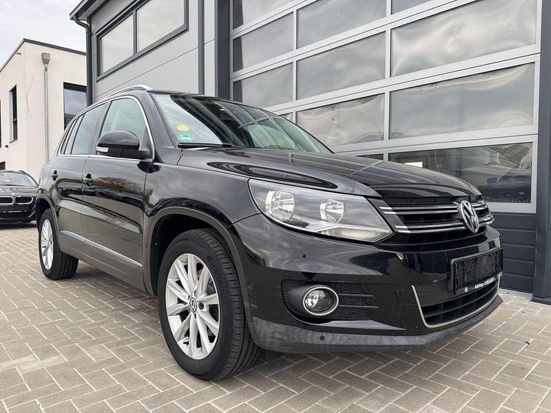 Schwarz Gebraucht 2014 VW Tiguan Sportline SUV | 9.990 € (Superpreis) - Bild 1/4