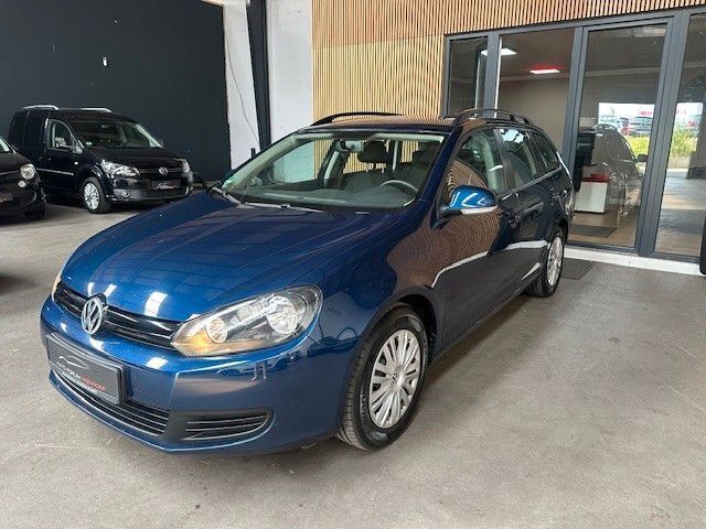 Blau Gebraucht 2012 VW Golf VI Trendline Kombi | 4.990 € (Guter Preis) - Bild 1/4