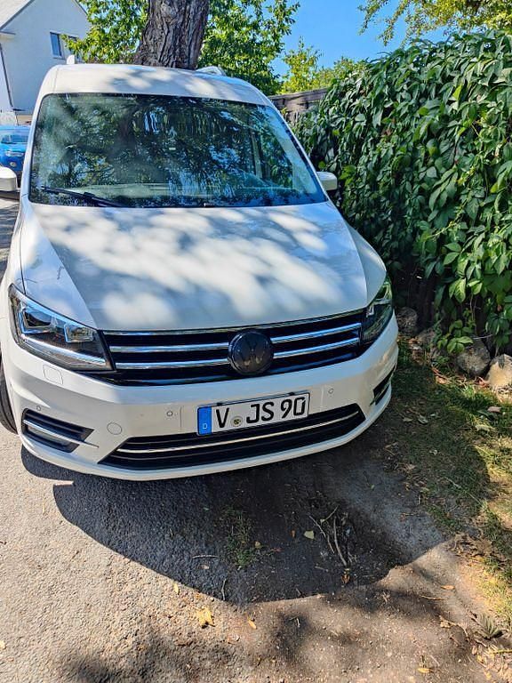 Gebraucht VW Caddy Highline 102 PS (75 kW) 2018 Weiß Van / Kleinbus