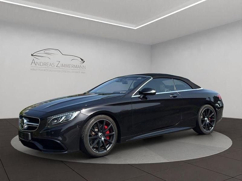 Schwarz Gebraucht 2017 Mercedes S63 AMG AMG Cabrio | 79.900 € (Superpreis) - Bild 1/4