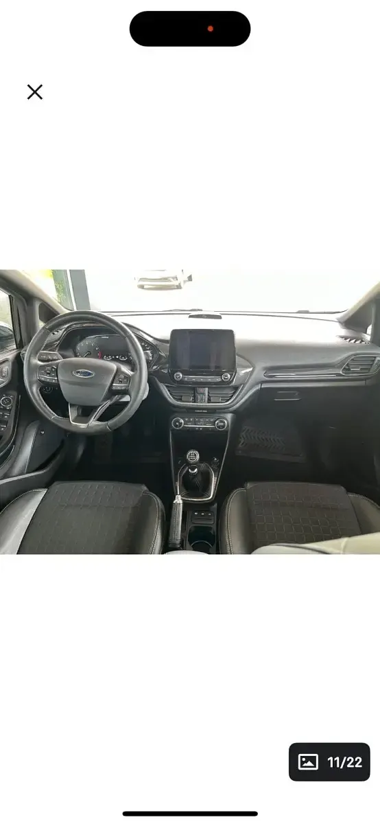 Gebraucht Ford Fiesta Active 125 PS (91 kW) 2019 Schwarz Kleinwagen