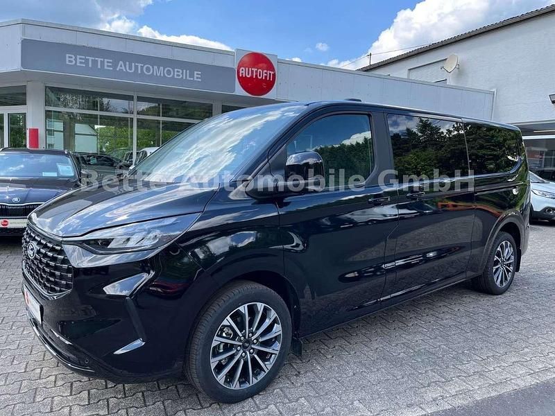 Schwarz Neu 2025 Ford Tourneo Custom Titanium X Van / Kleinbus | 55.980 € (Fairer Preis) - Bild 1/3