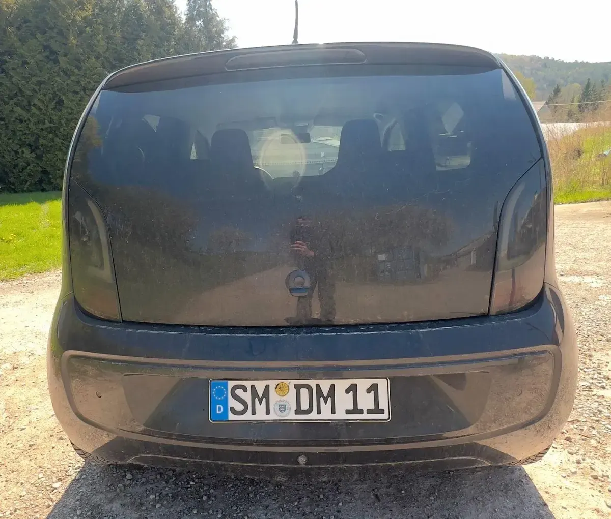 Gebraucht VW up! high up! 75 PS (55 kW) 2012 Schwarz Kleinwagen
