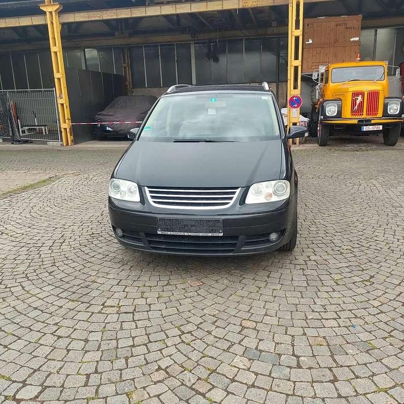 Gebraucht VW Touran Highline 116 PS (85 kW) 2004 Schwarz Van / Kleinbus