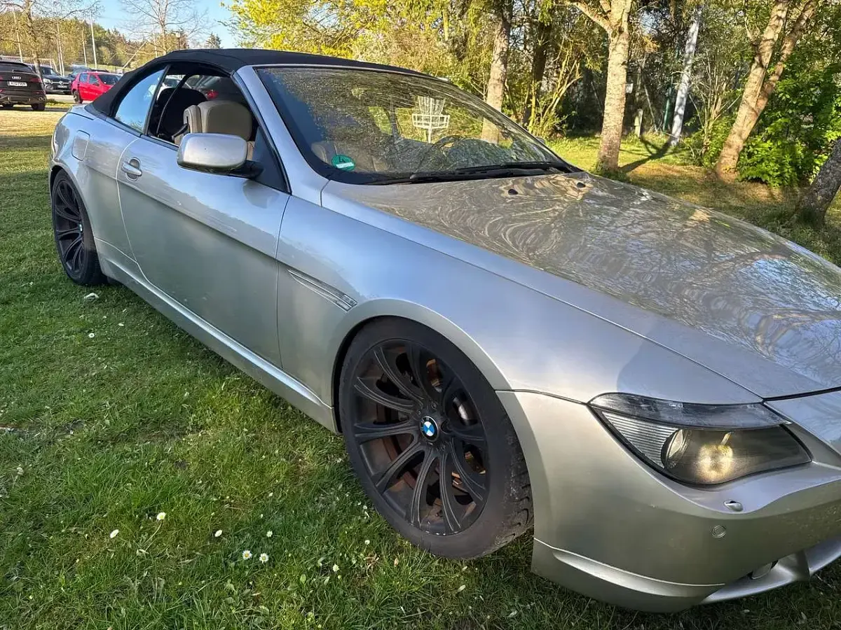 Gebraucht BMW 645 Cabriolet 333 PS (244 kW) 2004 Mineralsilber metallic Cabrio