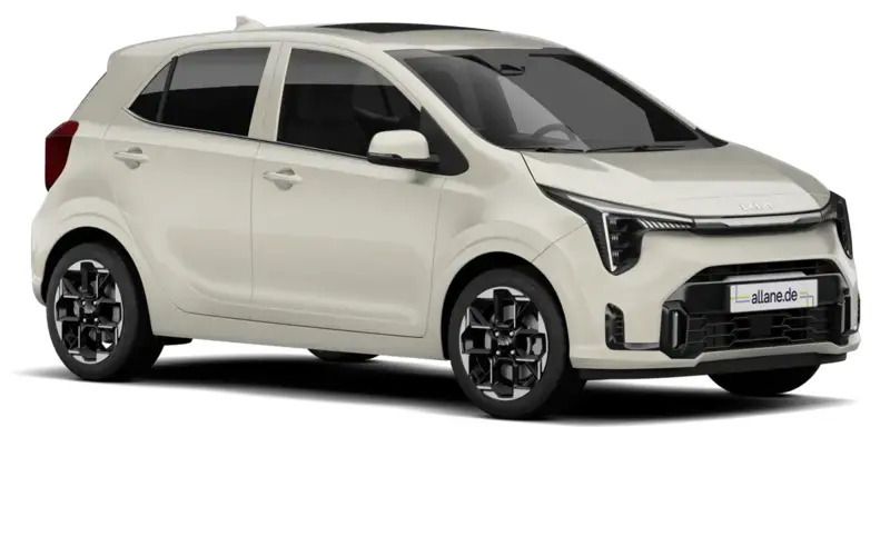 Milkybeige Neu 2025 Kia Picanto Launch Edition Kleinwagen | 20.990 € (Fairer Preis) - Bild 1/4