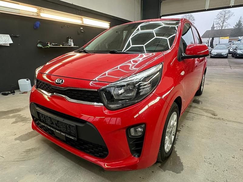 Gebraucht Kia Picanto DREAM-TEAM Edition 84 PS (61 kW) 2018 Rot Kleinwagen