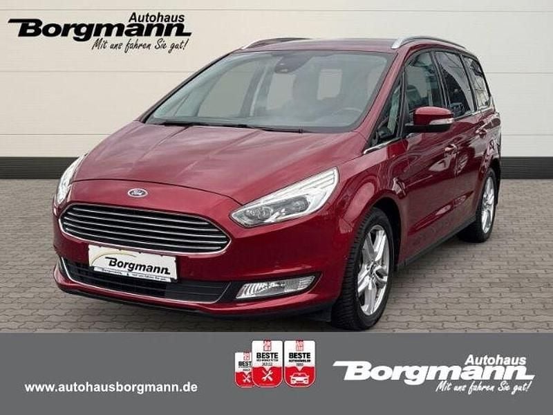 Metallic) (rot Gebraucht 2018 Ford Galaxy Titanium Van / Kleinbus | 19.470 € (Guter Preis) - Bild 1/4