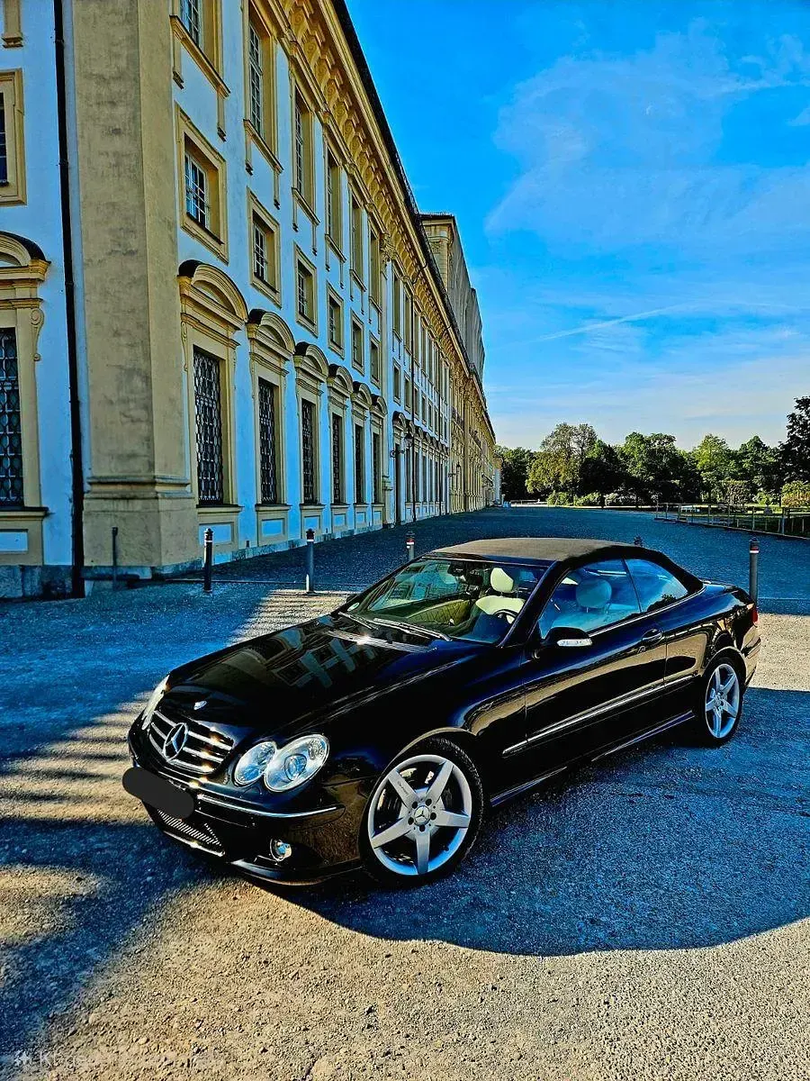 Gebraucht Mercedes CLK320 Avantgarde 224 PS (164 kW) 2007 Schwarz Cabrio