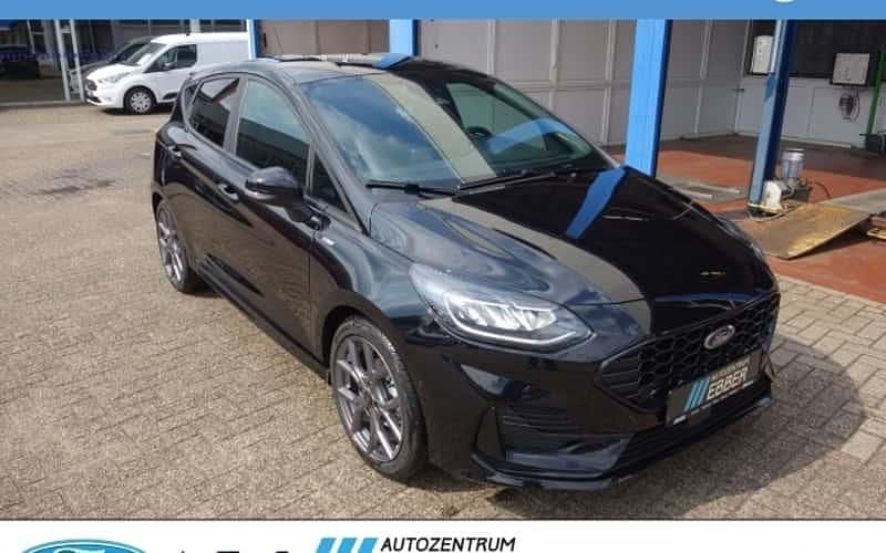 Schwarz Gebraucht 2023 Ford Fiesta ST-Line Kleinwagen | 18.979 € (Guter Preis) - Bild 1/3