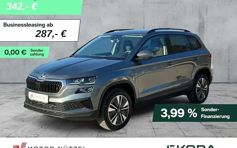 Gebraucht Skoda Karoq Tour 150 PS (110 kW) 2025 Grau SUV