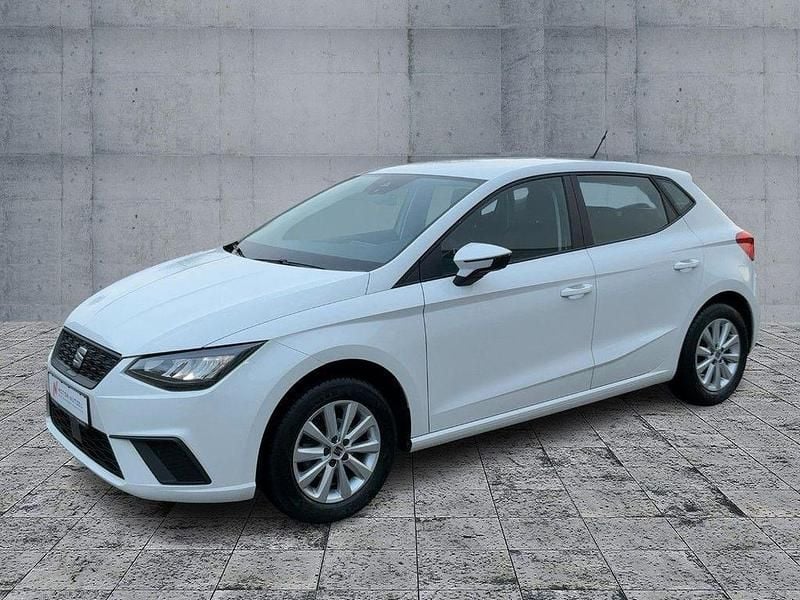 Gebraucht Seat Ibiza Reference 80 PS (58 kW) 2022 "candy" weiss Kleinwagen