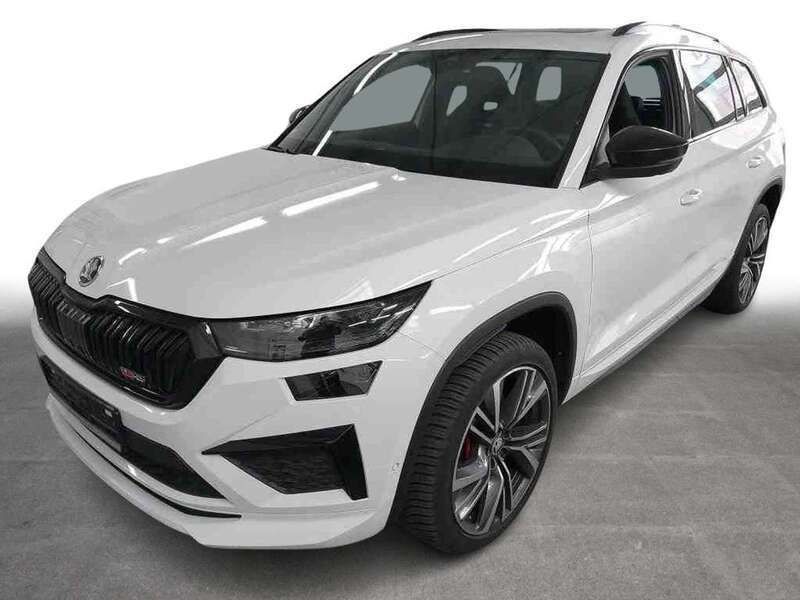 Moonweiß perleffekt Gebraucht 2022 Skoda Kodiaq RS SUV | 41.870 € (Fairer Preis) - Bild 1/4