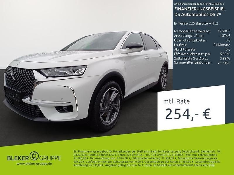 Lack weiss banquise/lackierung Gebraucht 2022 DS Automobiles DS7 Crossback Bastille Plus SUV | 21.880 € (Guter Preis) - Bild 1/3