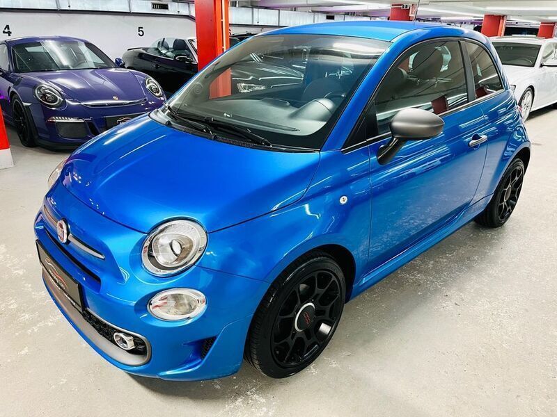 Blau Gebraucht 2016 Fiat 500 S Kleinwagen | 9.900 € (Fairer Preis) - Bild 1/4