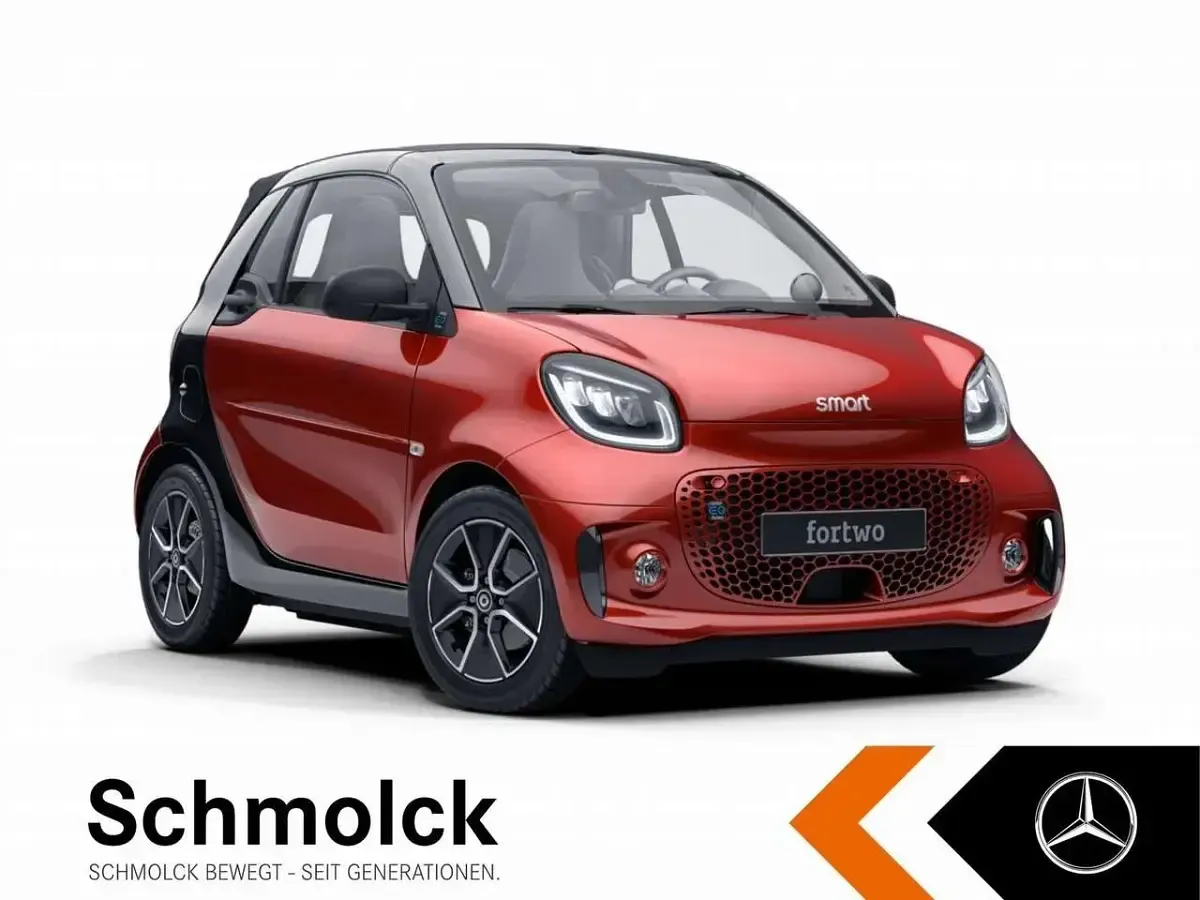 Gebraucht Smart ForTwo Electric Drive Exclusive 60 kW (82 PS) 2024 Bodypanels in carmine red (met Cabrio