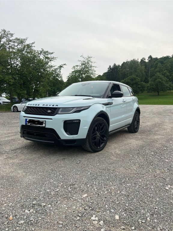Blau Gebraucht 2017 Land Rover Range Rover evoque SE Dynamic SUV | 19.700 € (Guter Preis) - Bild 1/4