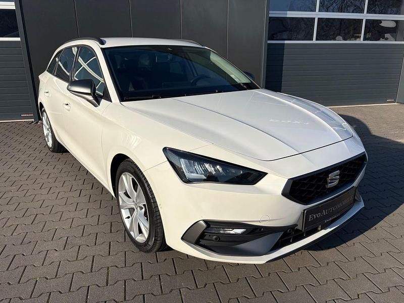 Gebraucht Seat Leon FR-Line 150 PS (110 kW) 2021 Weiß Limousine