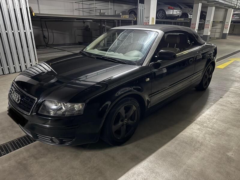 Schwarz Gebraucht 2004 Audi A4 Cabriolet Cabrio | 2.450 € (Superpreis) - Bild 1/4