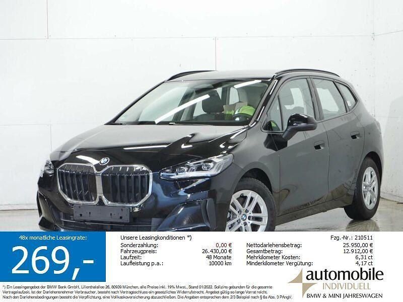 Gebraucht BMW 216 Active Tourer 122 PS (89 kW) 2024 Schwarz Van / Kleinbus