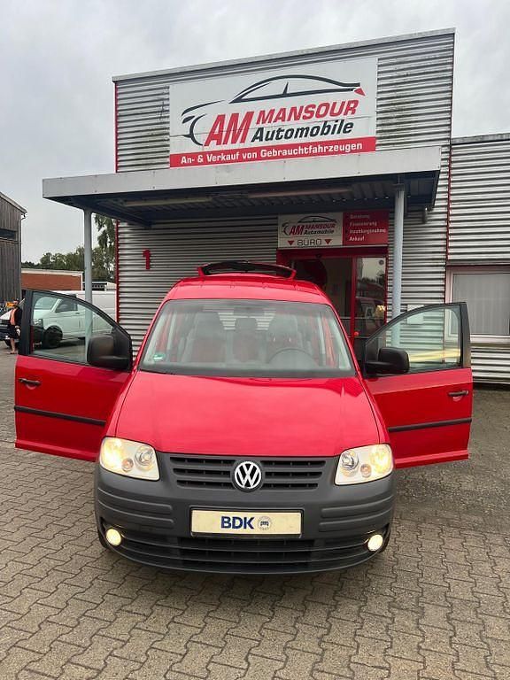 Rot Gebraucht 2006 VW Caddy Life Van / Kleinbus | 2.990 € - Bild 1/4