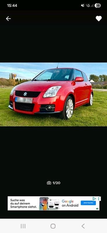 Rot Gebraucht 2011 Suzuki Swift Kleinwagen | 6.299 € (Fairer Preis) - Bild 1/4