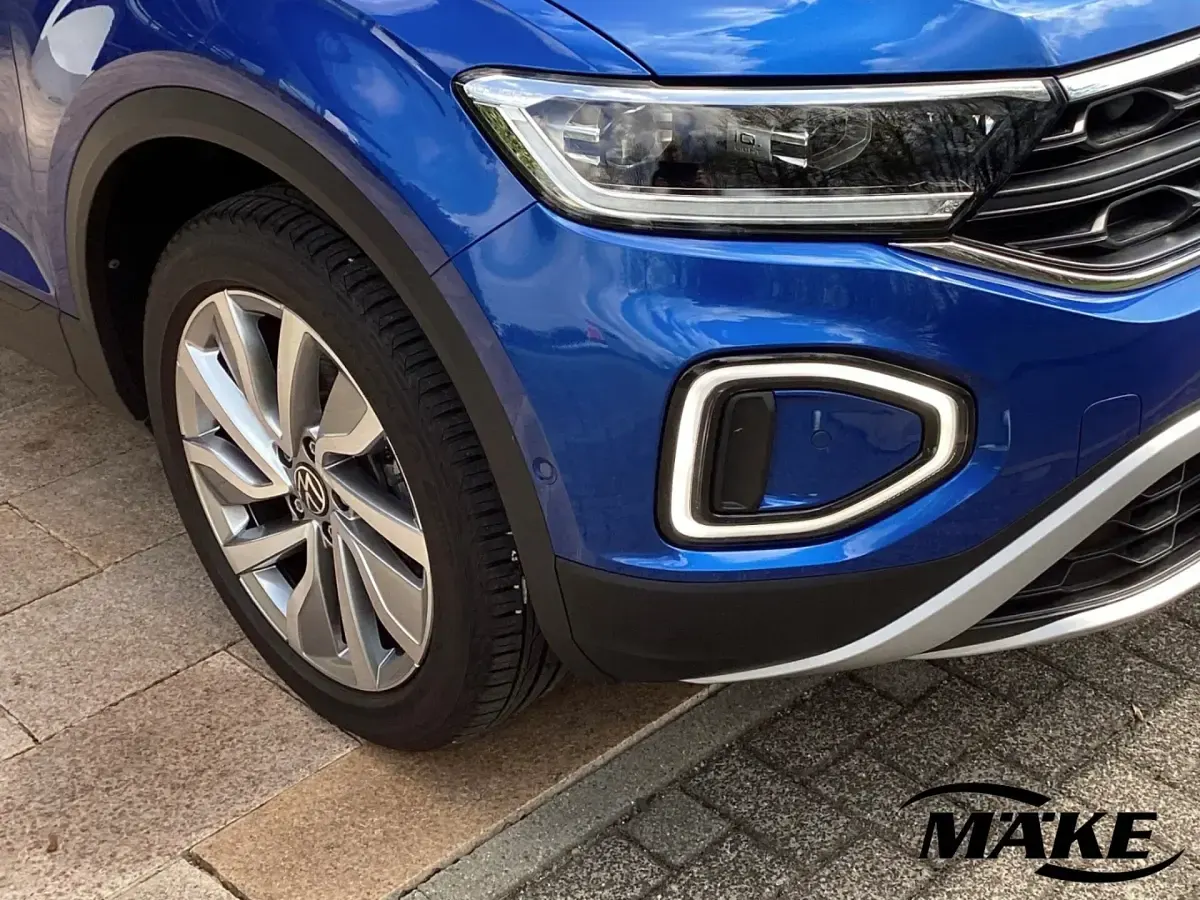 Gebraucht VW T-Roc Goal 150 PS (110 kW) 2024 Ravennablau metallic (metallic) SUV