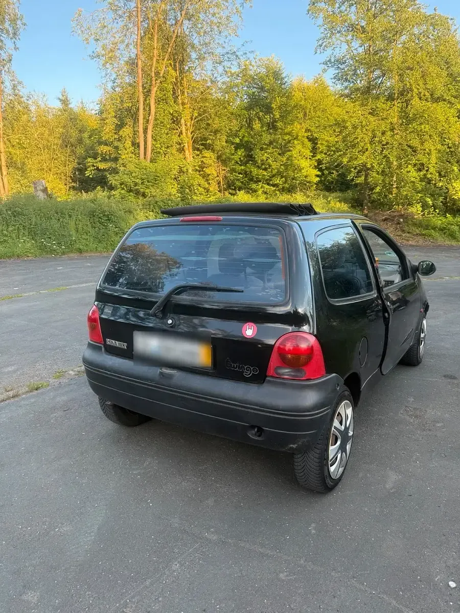Gebraucht Renault Twingo 58 PS (42 kW) 2002 Schwarz Kleinwagen