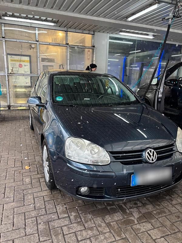 Gebraucht VW Golf V 2008 Blau Kleinwagen