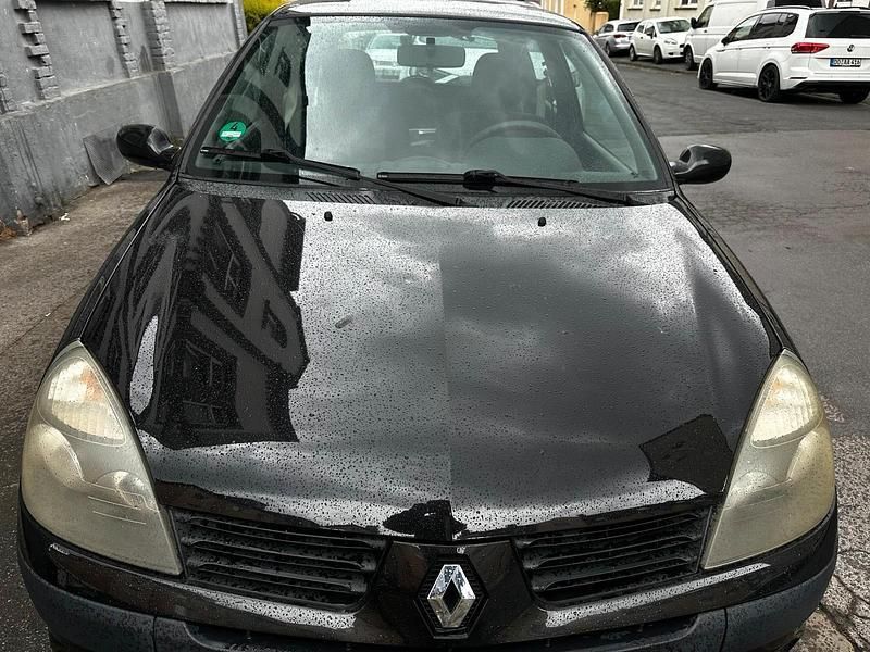 Schwarz Gebraucht 2005 Renault Clio II Kleinwagen | 1.500 € - Bild 1/4