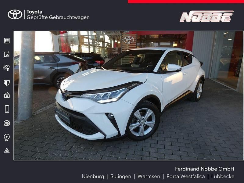 Schneeweiß Gebraucht 2022 Toyota C-HR SUV | 17.990 € (Superpreis) - Bild 1/3