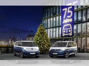 Neu VW ID. Buzz 210 kW (286 PS) 2026 Weiß (candyweiß/starlight blue metallic) Van / Kleinbus