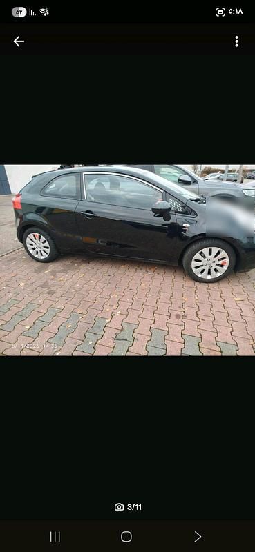 Gebraucht Kia Rio 86 PS (63 kW) 2011 Schwarz Cabrio