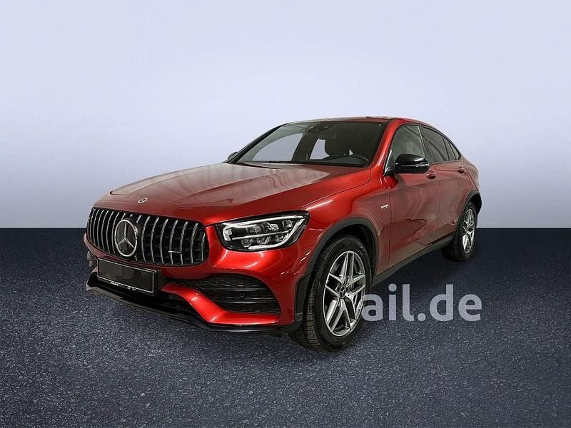 Hyazinthrot metalliclack Gebraucht 2023 Mercedes GLC43 AMG AMG SUV | 57.990 € (Fairer Preis) - Bild 1/4