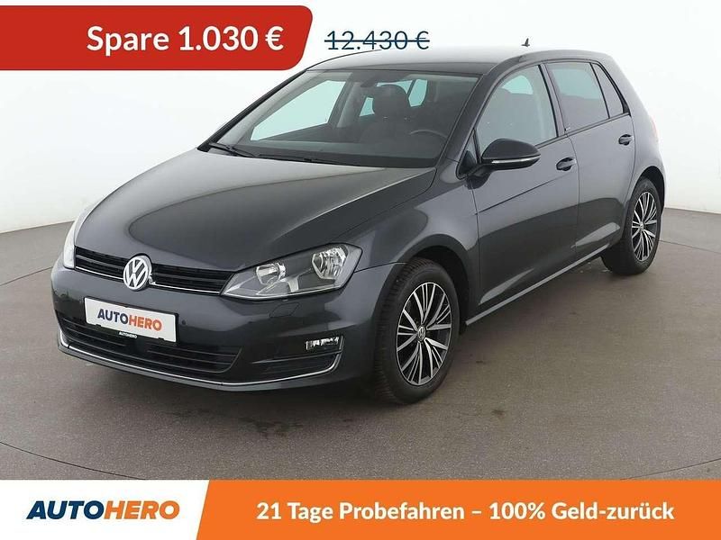 Carbon steel grey metallic Gebraucht 2016 VW Golf VII Allstar Limousine | 11.400 € (Fairer Preis) - Bild 1/3
