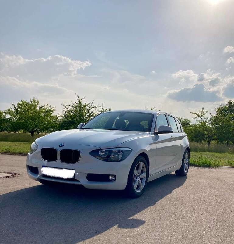 Weiß Gebraucht 2013 BMW 116 Efficient Dynamics Kleinwagen | 7.750 € (Teuer) - Bild 1/4