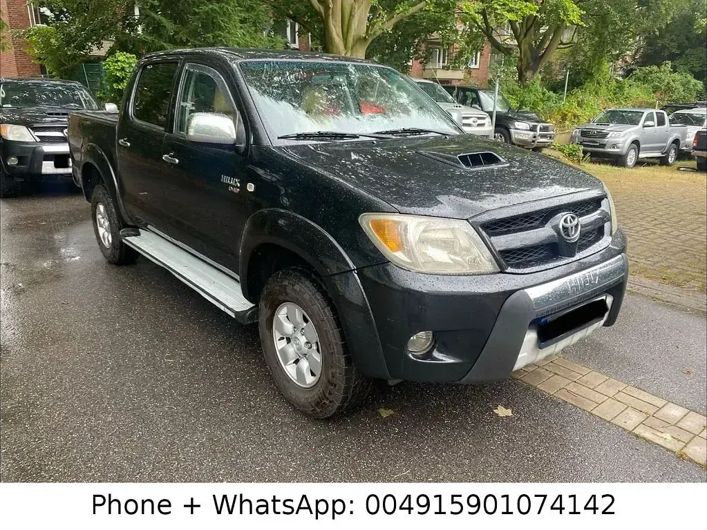 Gebraucht Toyota HiLux 171 PS (125 kW) 2007 Silber metallic Pickup