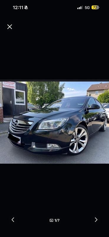 Gebraucht Opel Insignia 160 PS (117 kW) 2011 Schwarz Coupé