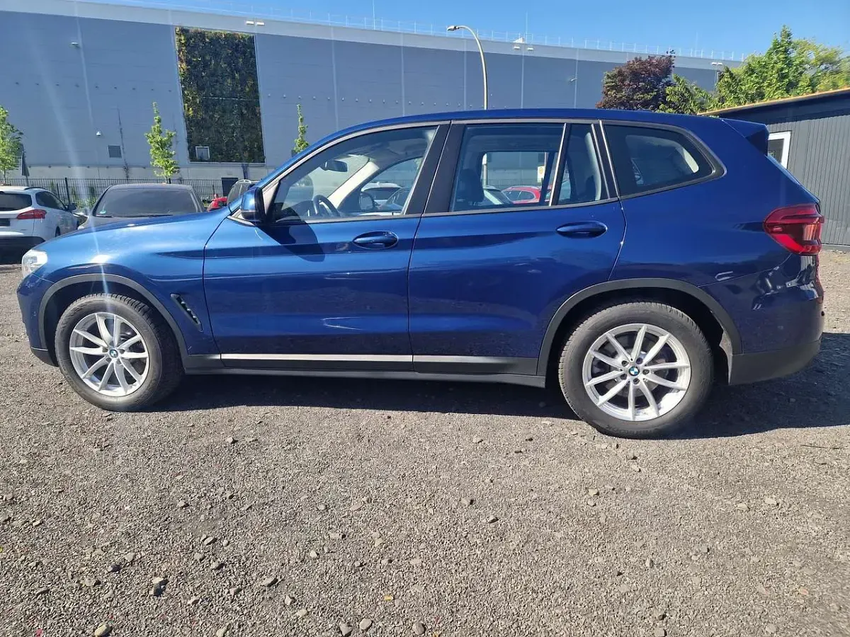 Second-hand BMW X3 Advantage 190 CP (139 kW) 2019 Albastru SUV