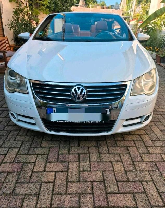 Weiß Gebraucht 2009 VW Eos Cabrio | 4.444 € (Superpreis) - Bild 1/4