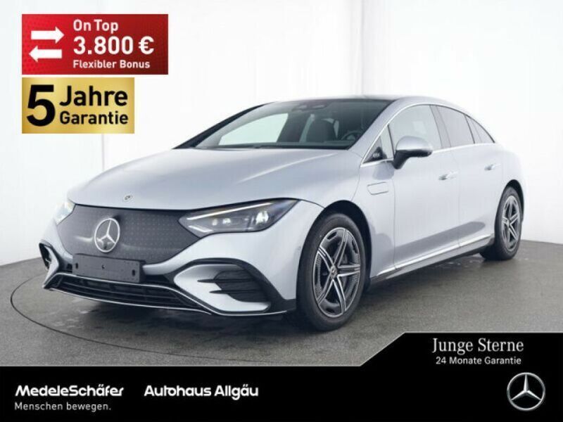 Lack hightechsilber (metallic) Gebraucht 2024 Mercedes EQE350 AMG Limousine | 49.959 € (Fairer Preis) - Bild 1/4