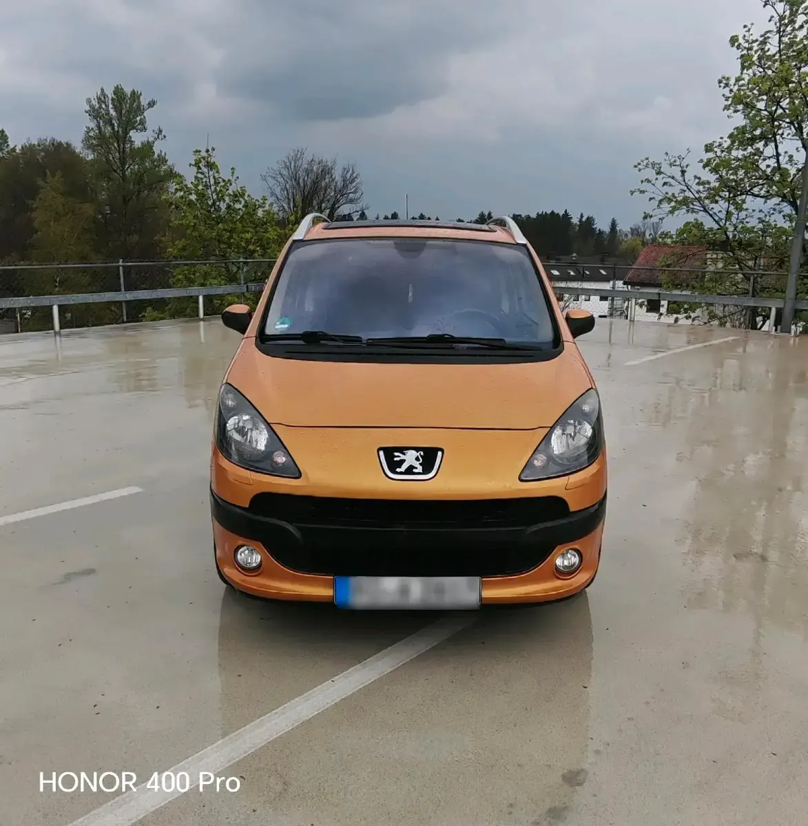 Gebraucht Peugeot 1007 88 PS (64 kW) 2007 Orange Van / Kleinbus