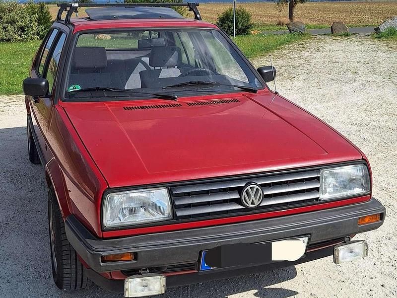 Gebraucht VW Jetta Pacific 72 PS (52 kW) 1989 Rot Limousine
